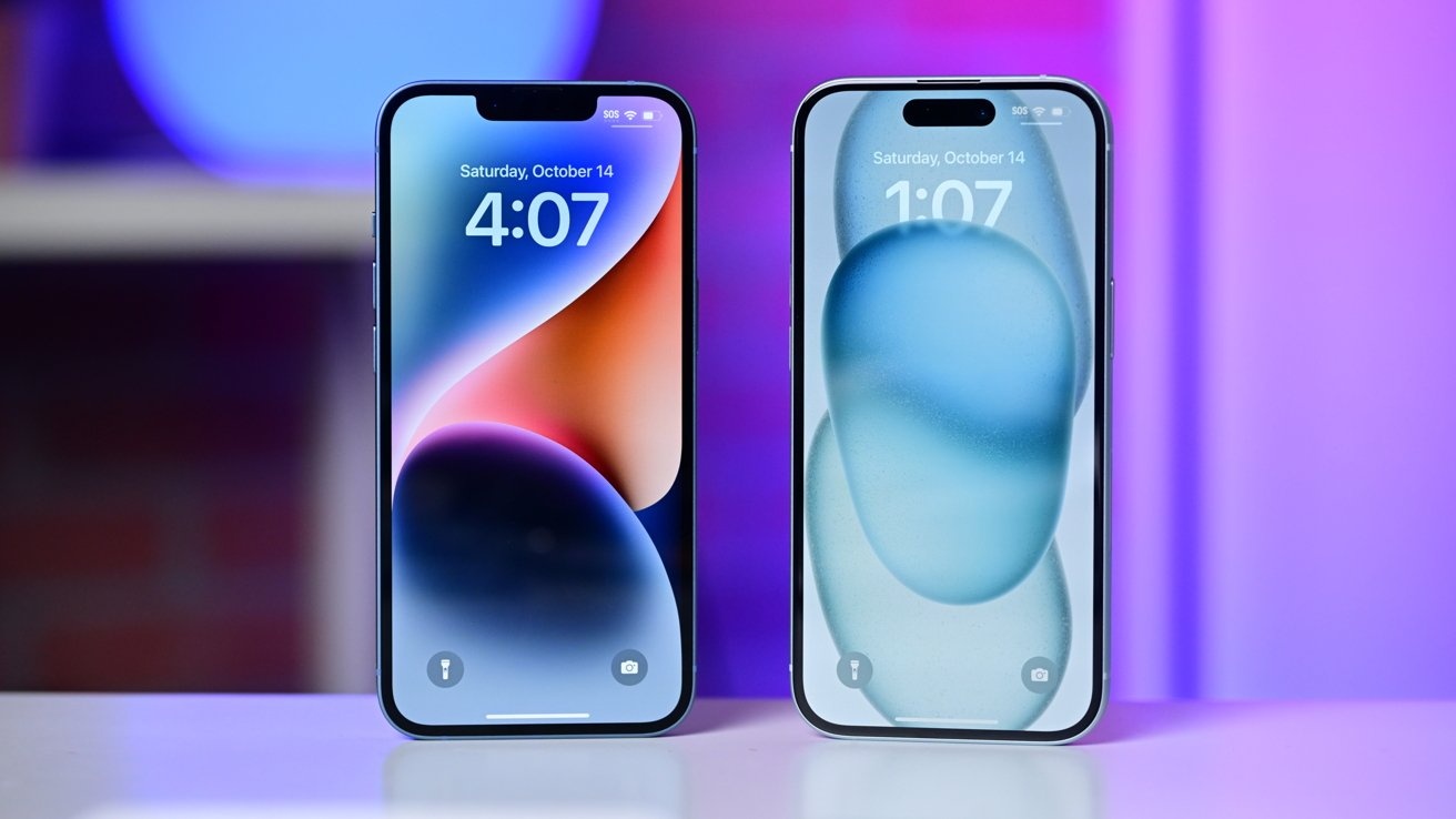 The he iPhone 15 kem hap dan hon iPhone 14 hinh anh