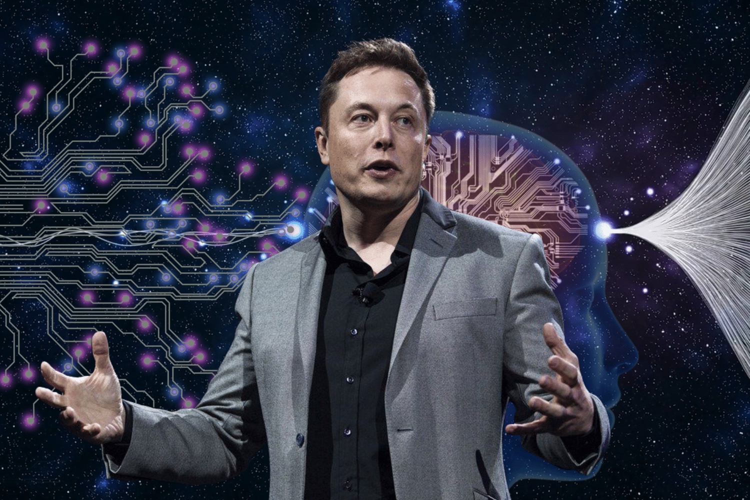 Elon Musk xay hai sieu may tinh cung luc hinh anh