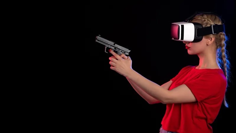 Game ban sung co kich thuoc chi mot phan ty met hinh anh