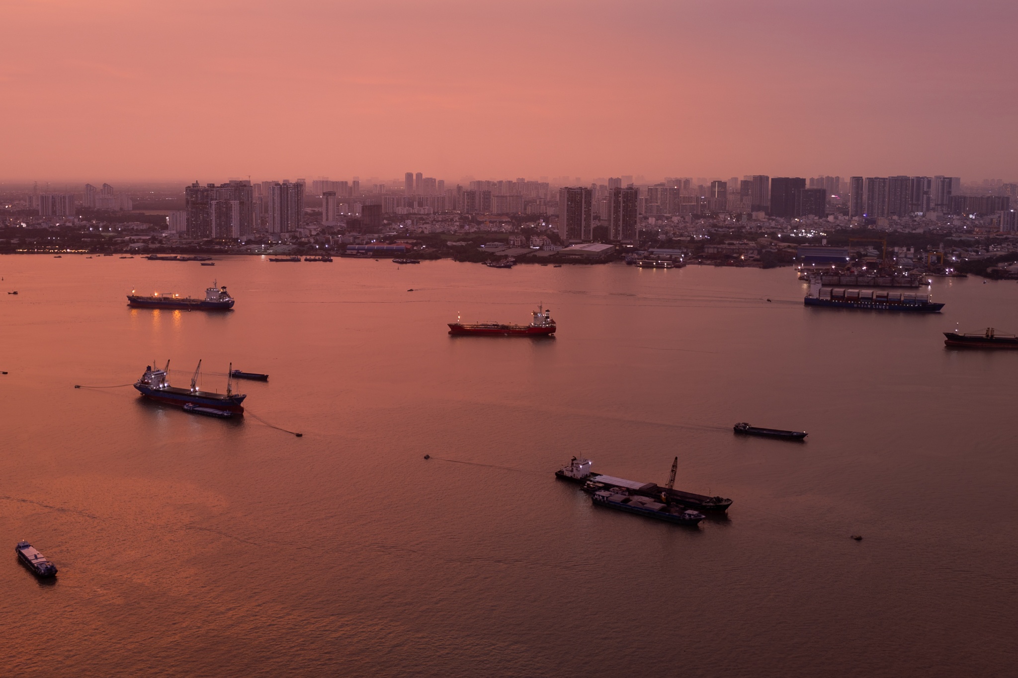 Toan canh khu vuc xay cau 23.000 ty noi khu nam TP.HCM voi Dong Nai hinh anh