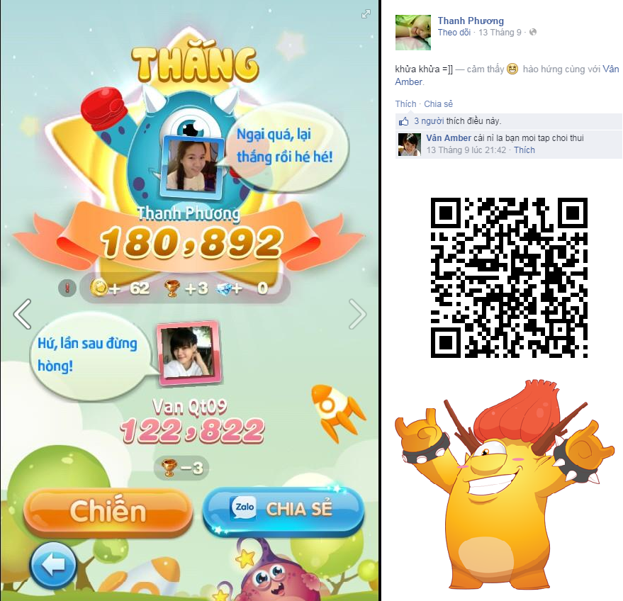 Cùng chơi Mochi kết nối bạn bè!