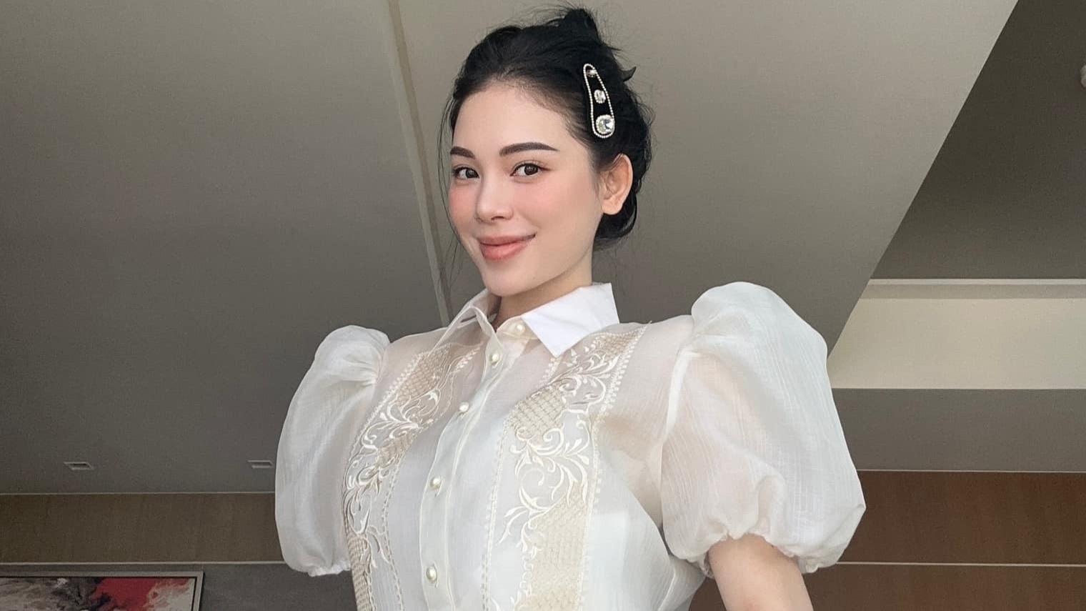 Ao truyen thong nha chong Linh Rin mac truoc le cuoi co gi dac biet? hinh anh