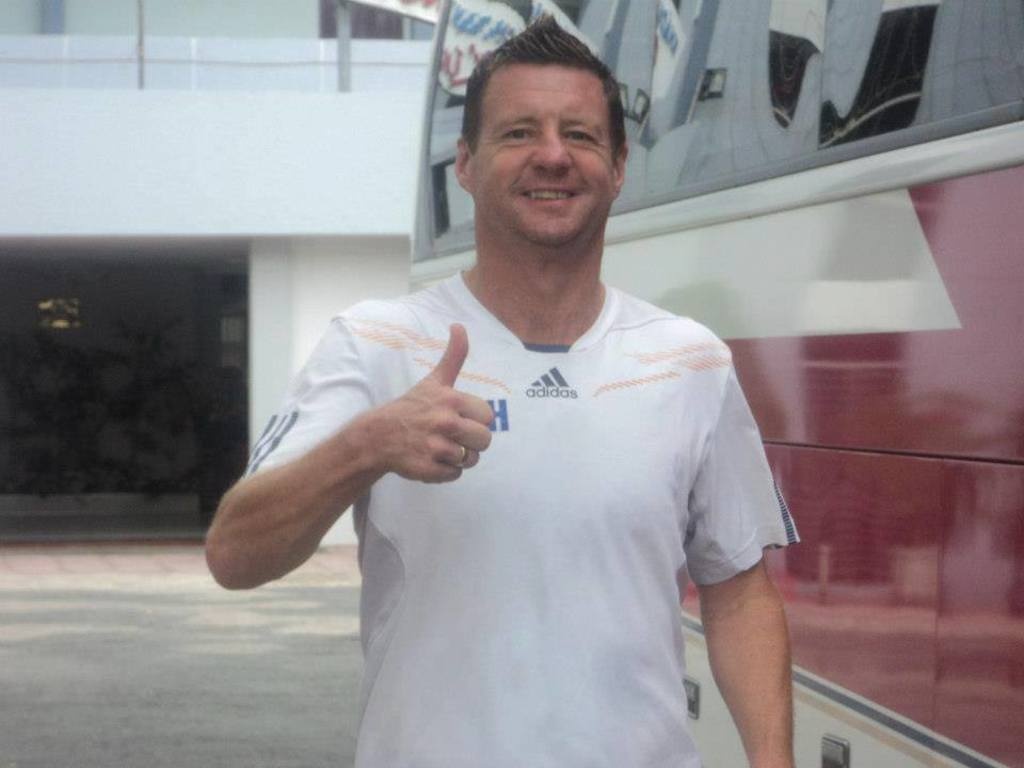 Cuộc hành trình của thày trò HLV Dylan Kerr bắt đầu lúc 8h30 sáng. Ảnh: haiphongfc