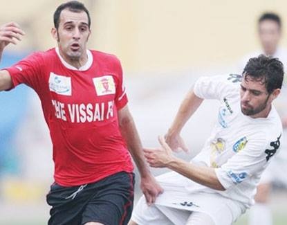 Tiền vệ Giovanni từng thi đấu cho V.Ninh Bình tại V.League 2011 trước khi trôi giạt về Đắk Lắk.