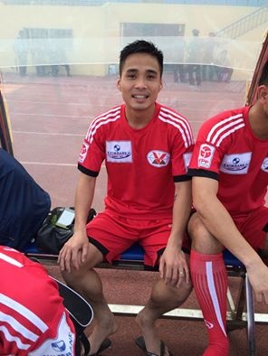 Nguyễn Mạnh Tuấn Anh đã dính chấn thương nặng trong trận đấu với Đồng Nai.