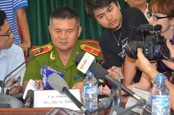 Thiếu tướng Hồ Sỹ Tiến cho biết C45 quyết định khởi tố nhóm cầu thủ Đồng Nai theo tội danh nhận hối lộ.
