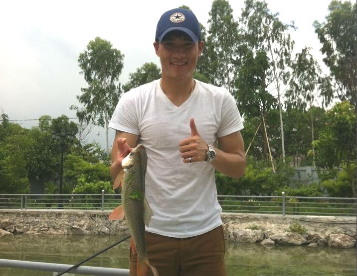 Cong Vinh tro tai cau ca hinh anh