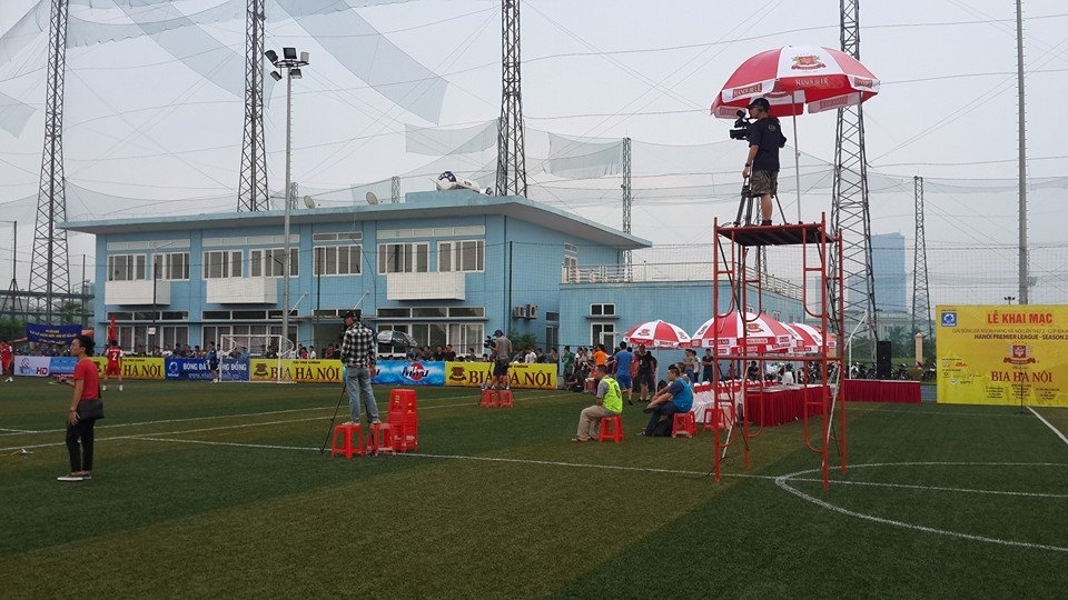 Ở trong sân, mọi khâu chuẩn bị đã hoàn tất trước giờ G