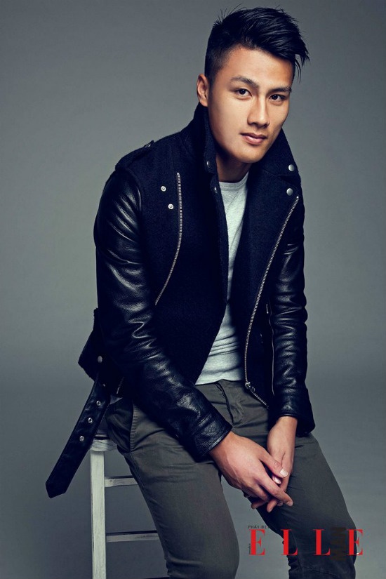 Mạc Hồng Quân từng xuất hiện trên trang bìa tạp chí danh giá Elle.
