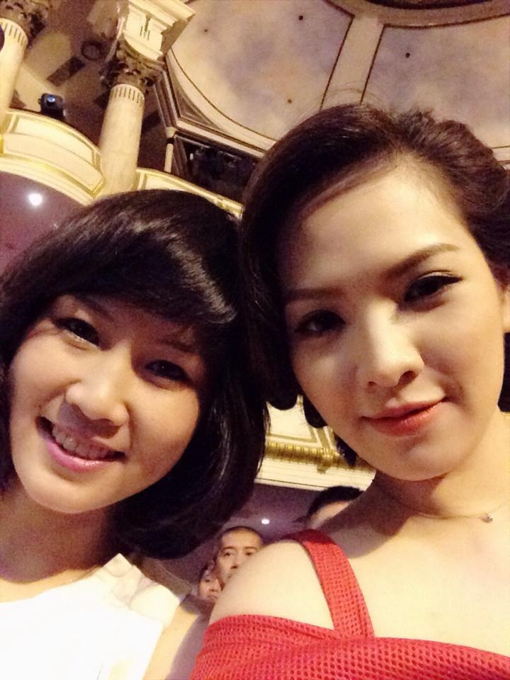 Trong khi đó, Ngọc Châm vẫn trẻ trung và xinh xắn như ngày nào. Thời còn thi đấu