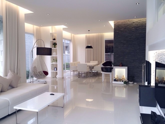 Đây cũng là năm đầu tiên Công Vinh tận hưởng kỳ nghỉ bên trong tổ ấm mới có giá 