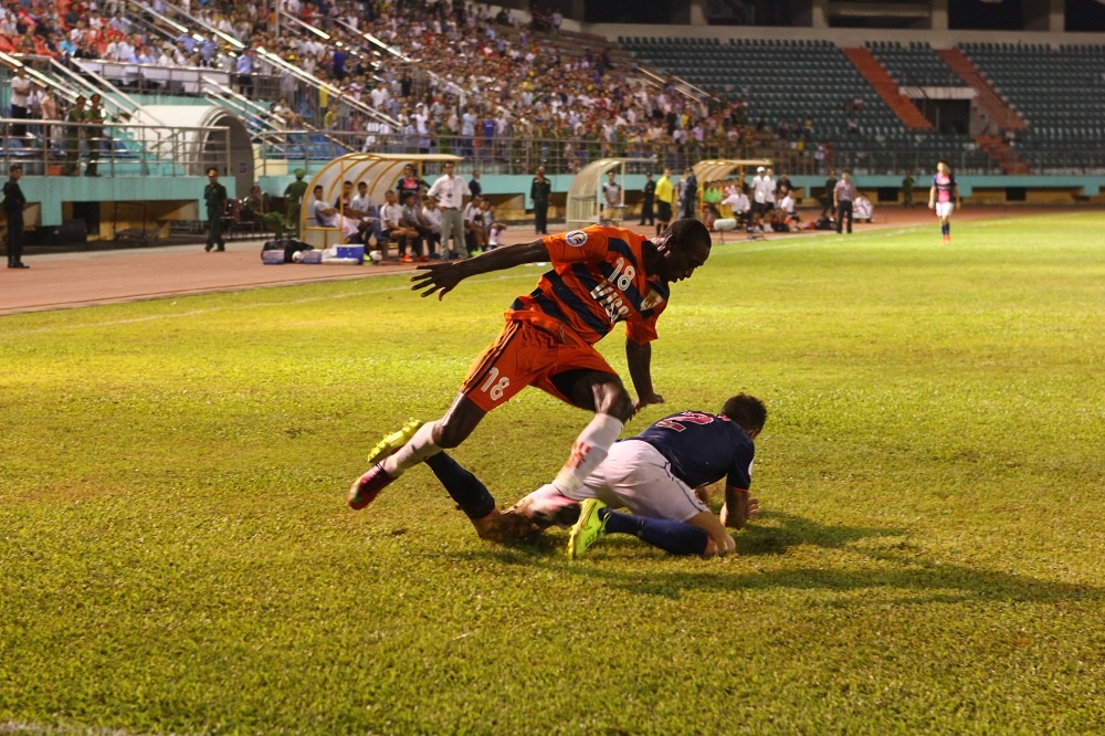 Nhưng dù thi đấu rất cố gắng, Ninh Bình vẫn không thể san bằng cách biệt.