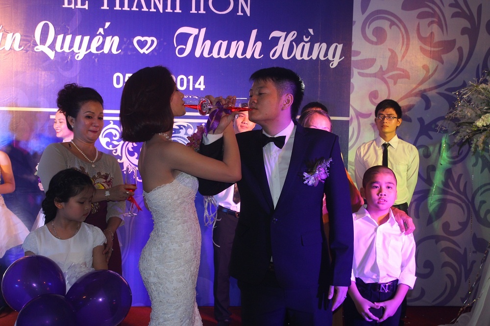 Cặp đôi đã lên xe hoa