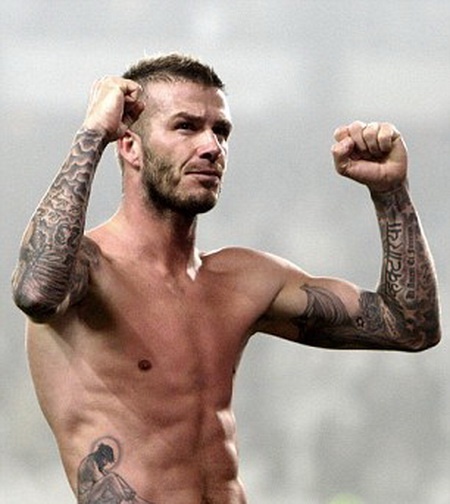 Giống như một sự lựa chọn tự nhiên, trào lưu xăm mình của những ngôi sao sân cỏ thế giới