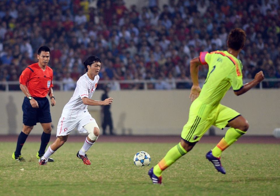 Tuấn Anh không có nhiều cơ hội tỏa sáng tại giải U19 ĐNA.