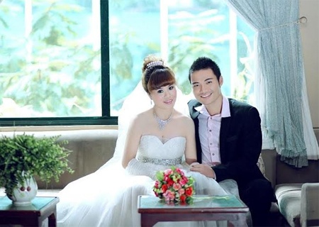 Tuyết Mai cùng ông xã Thanh Đông.