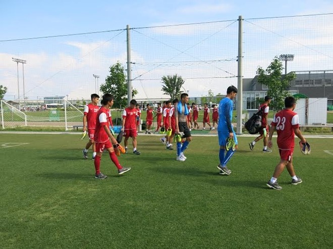 J-Green Sakai cũng là địa điểm được U19 Việt Nam lựa chọn trong chuyến tập huấn hồi tháng 6.