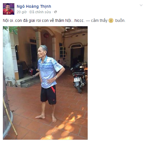 Chia sẻ cảm động của Hoàng Thịnh về bệnh tình của ông nội trong những ngày thi đấu tại Asian Games 17.