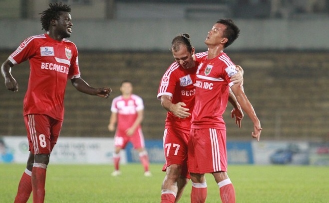 CLB Binh Duong du vong bang AFC Champions League 2015 hinh anh