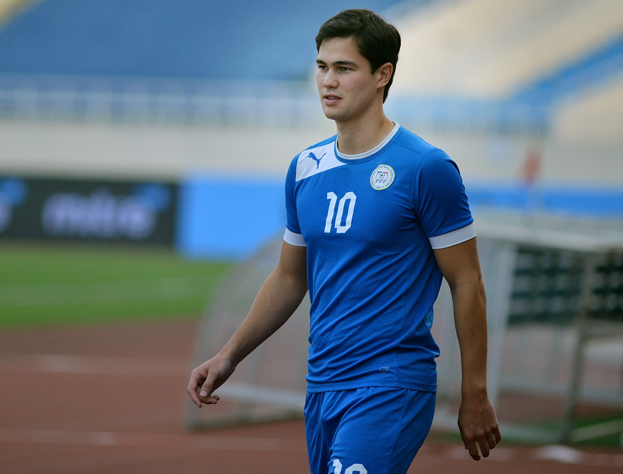 Sức mạnh của đội tuyển Philippines được đảm bảo bởi những cầu thủ nhập tịch như Phil Younghusband (ảnh) hay Alvaro Silva.