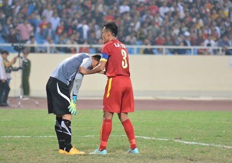 Đội tuyển Việt Nam trả giá vì những sai sót cá nhân chứ không phải về thế trận. Ảnh: Đăng Văn