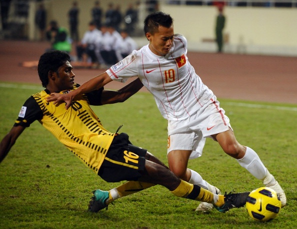 ‘Doi tuyen Viet Nam o the cua tren so voi Malaysia’ hinh anh