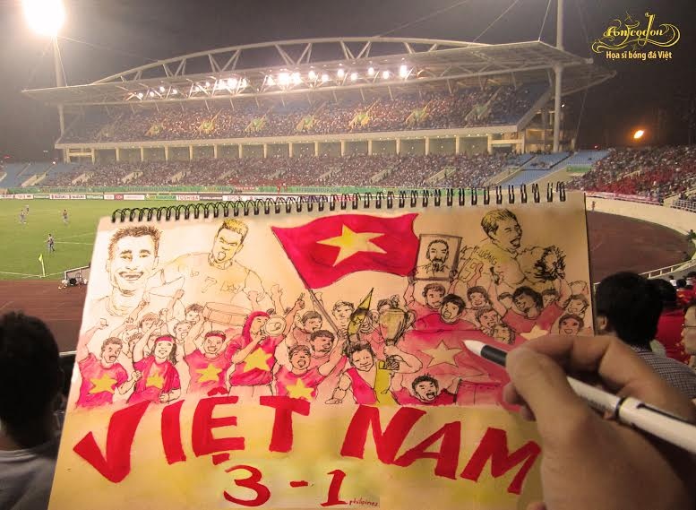 Những tác phẩm của An Thắng mộc mạc, giản dị và đôi khi được thực hiện rất ngẫu hứng