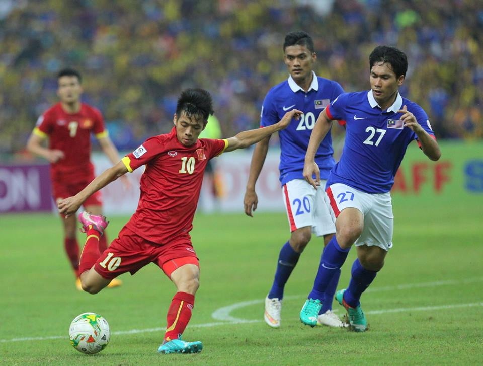 Văn Quyết đã có màn thể hiện chói sáng trước Malaysia.