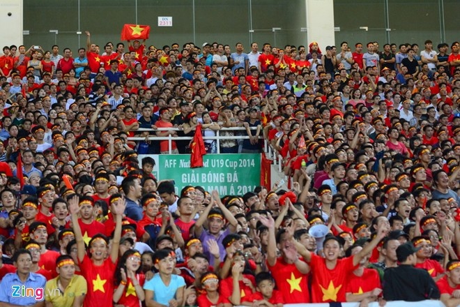 Sân Mỹ Đình dự kiến sẽ không còn một chỗ trống khi trận bán kết lượt về diễn ra.