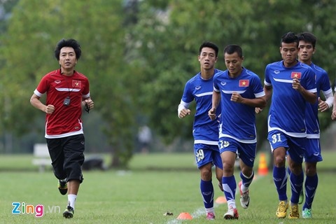 Trong suốt quá trình tham dự AFF Cup 2014, các cầu thủ đội tuyển Việt Nam đều thực hiện nghiêm túc việc luyện tập và sinh hoạt chung.