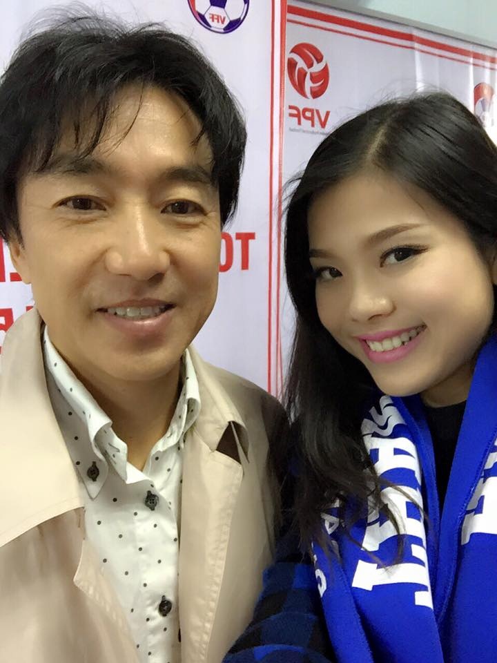 Đỗ Thị Huệ và lần gặp gỡ thứ hai với HLV Miura trên sân Cẩm Phả.