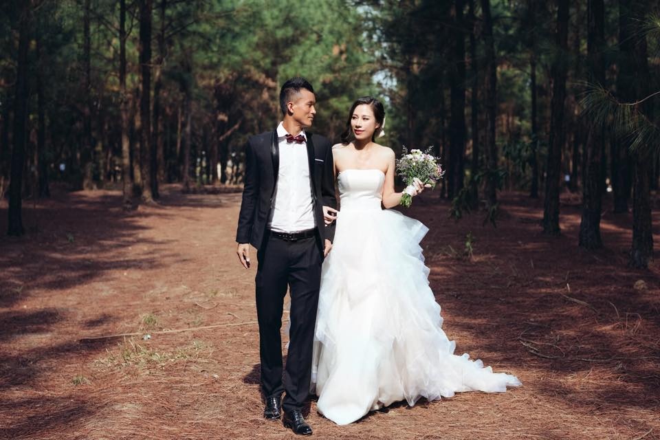 Thế nên bà xã của Tiến Thành hết sức tự hào về người đàn ông cô quyết định trao gửi cuộc đời mình.