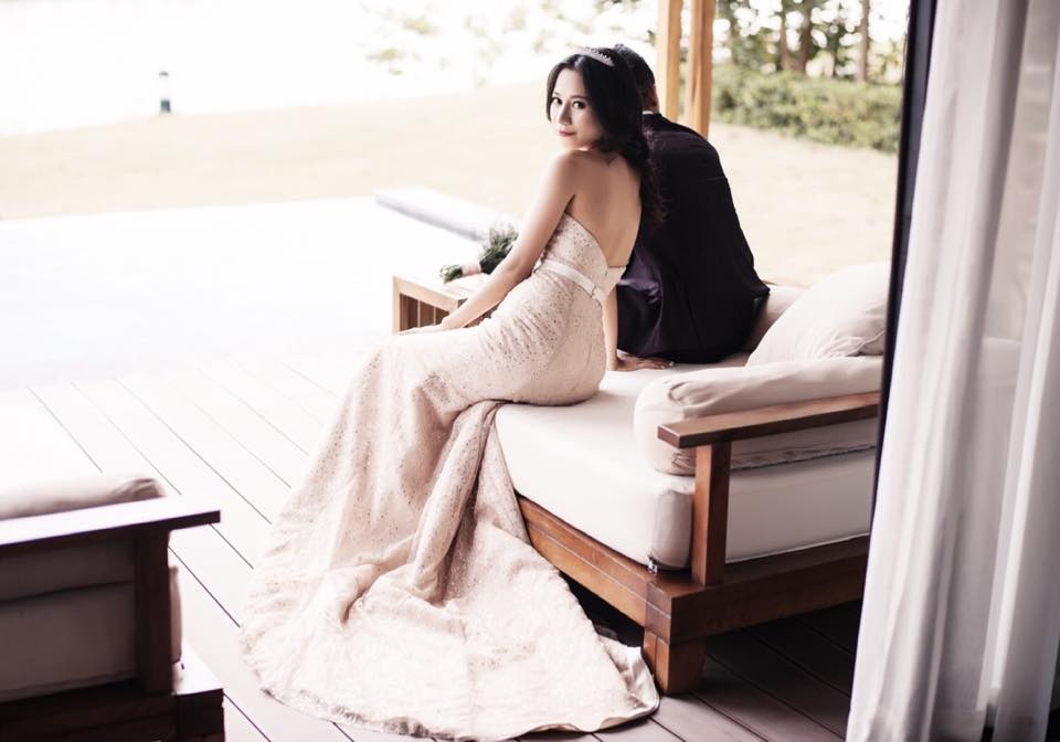 Cô dâu xinh đẹp Trà Mi của Tiến Thành sinh năm 1984