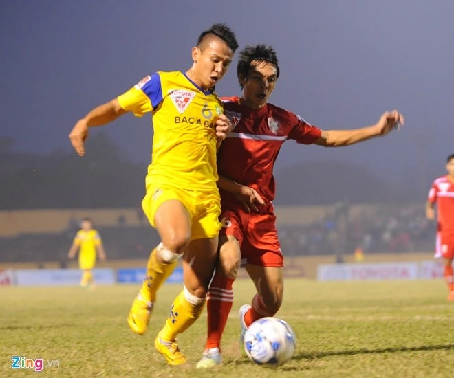 Chuỗi phong độ kém cỏi của SLNA trên sân nhà đã kéo dài từ tháng 3/2014. Ảnh: Tùng Lê