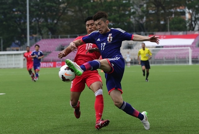 Olympic Nhat Ban huy diet Olympic Myanmar bang ty so 9-0 hinh anh