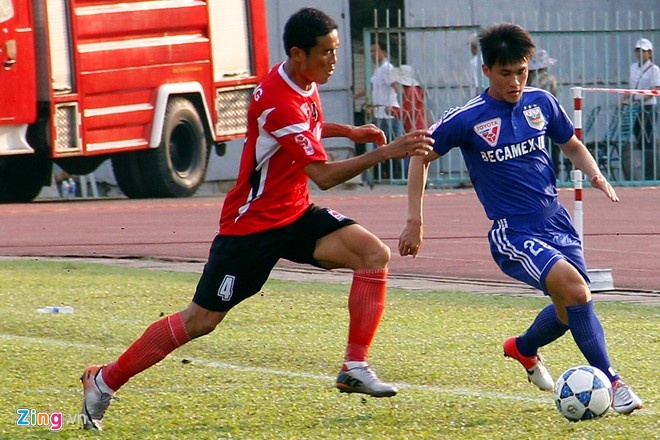 Chấn thương khiến Công Vinh không có tên trong danh sách CLB Bình Dương sang Hàn Quốc. Ảnh: Nguyễn Quang