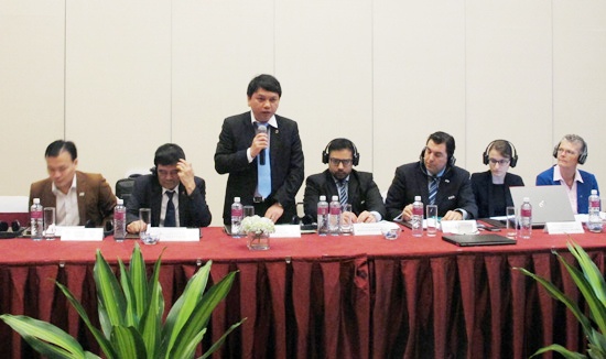 TTK VFF Lê Hoài Anh khẳng định quyết tâm chống tiêu cực của bóng đá Việt Nam. Ảnh: VFF