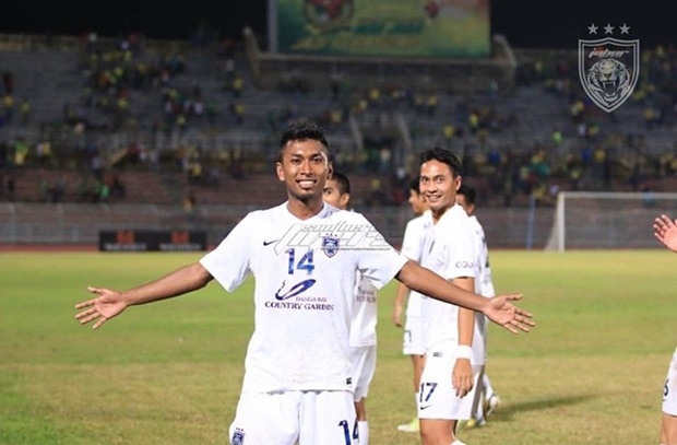 Tiền vệ Mohd Akram là tài năng trẻ giàu triển vọng của bóng đá Malaysia.