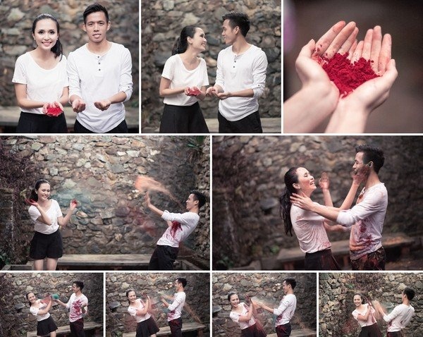 Những shot hình ghi lại khoảnh khắc yêu thương của đôi bạn trẻ.