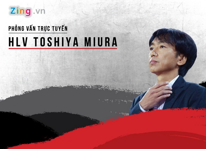 HLV Miura va doi truong U23 Viet Nam tra loi truc tuyen hinh anh