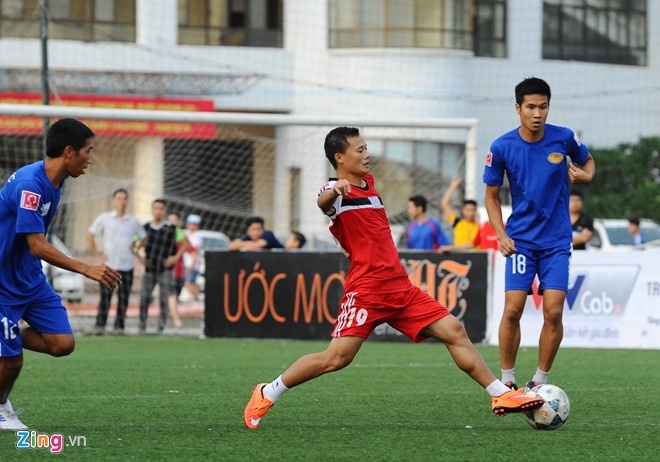 Sân chơi phong trào là nơi đầu tiên đã chắp cánh cho tài năng của Thành Lương. Ảnh: Tùng Lê