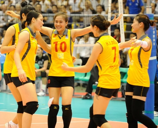 Bong chuyen nu VN thang tran lich su truoc Nhat Ban hinh anh