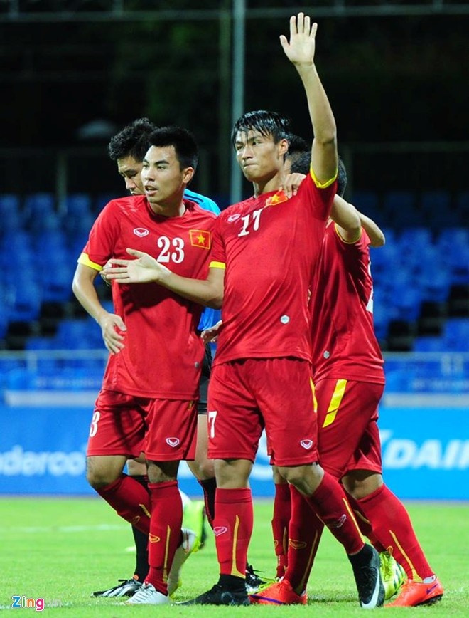 U23 Việt Nam đang có lợi thế về phong độ trước cuộc đối đầu U23 Thái Lan để giữ ngôi đầu bảng. Ảnh: Anh Tuấn