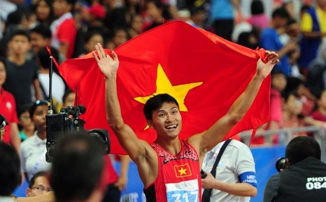 TTVN da rat gan dich 56-65 huy chuong vang o SEA Games 28 hinh anh