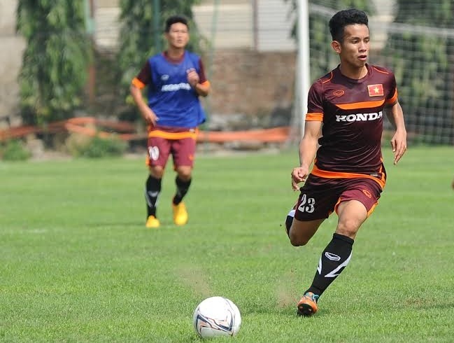 Hồng Duy có kỹ thuật tốt nhưng hạn chế về thể hình. Ảnh: Tùng Lê