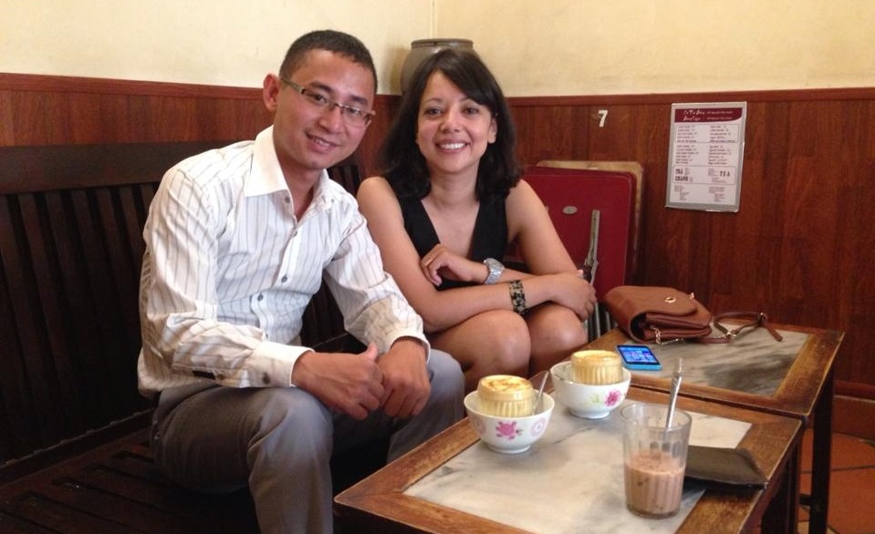 Dai dien cua Man City me huong vi ca phe Ha Noi hinh anh