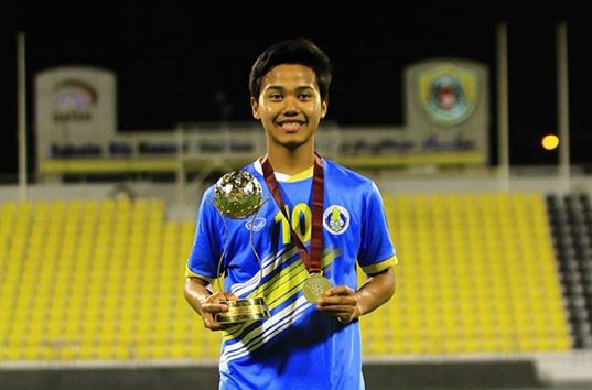 Tài năng trẻ Andri Syahputra gợi nhớ lại hình ảnh của Thái Sung trong quá khứ. Ảnh: Football Channel Asia