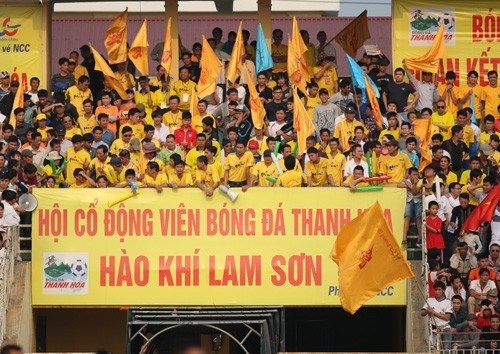 CĐV hứa hẹn sẽ phủ vàng sân Thanh Hóa trong cuộc tiếp đón HAGL.