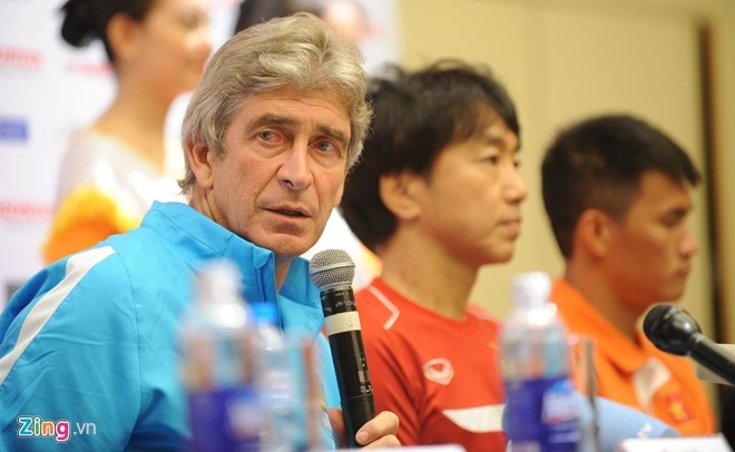 HLV Pellegrini mong muốn mang đến trận đấu cống hiến vì người hâm mộ Việt Nam.