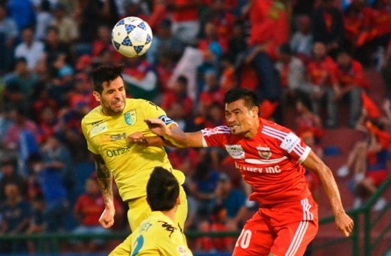 DKVD V.League gap kho truoc khac tinh Ha Noi T&T hinh anh